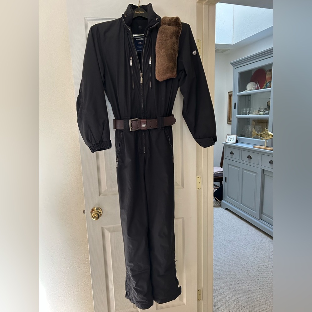 Post Card Ski Suit ~ Vintage, exquisite condition, size 42